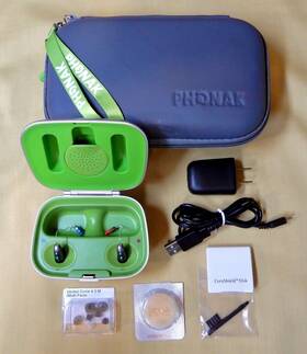 P50-r Phonak Audeo Paradise Bluetooth Rechargeable Ric Hearing Aides