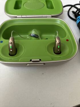 P50-rs Phonak Audeo Paradise P50-r Rechargeable Bluetooth Hearing Aids Left And Right