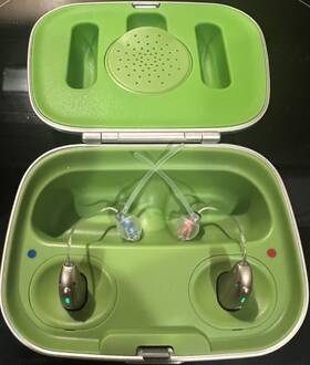 P90-rs Phonak Audeo Paradise P90-r Rechargeable Bluetooth Hearing Aides Ric