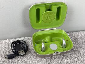 P90-rts Phonak Audeo Paradise P90-rt Rechargeable Bluetooth Hearing Aides Ric Silver