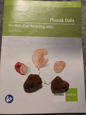 13794657 Phonak Siemens Dalia And Intuis Life In-the-ear Behind-the-ear Brown Hearing Aids