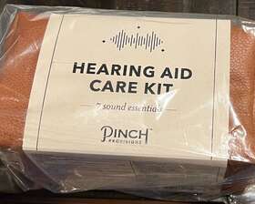 Pinch Provisions 788610712888 - Cognac Vegan Leather Hearing Aid Kit Brown Brand New Pinch Provisions 788610712888 - Cognac Vegan Leather Hearing Aid Kit Brown Brand New