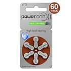 Po-312 Powerone Power One Size Hearing Aid Batteries Assistance Daily Living