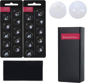 34060123 Pokjet Hearing Aid Domes For Oticon Minifit Double Vent Bass 2 Packs