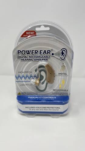 Gma-ha17 Power Ear Digital Rechargeable Hearing Amplifier - Ul New Gma-ha17 Power Ear Digital Rechargeable Hearing Amplifier - Ul New