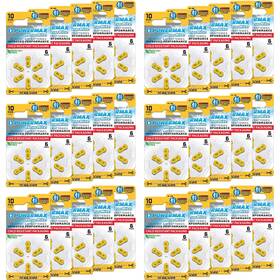 B07zdqv4m8 Powermax Size 10 Hearing Aid Batteries 180 Count Long-lasting Battery Pack Yello