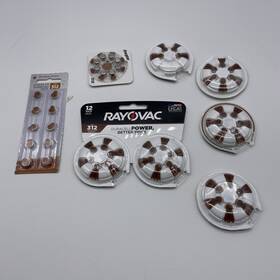 Rayovac 012800528998 Energizer Hearing Aid Batteres - Size 312 52 See Description