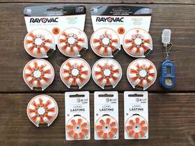 Rayovac 012800529155 Lot 11 8 Packs Size 13 Hearing Aid Batteries Plus Tester Exp 2024-25 New