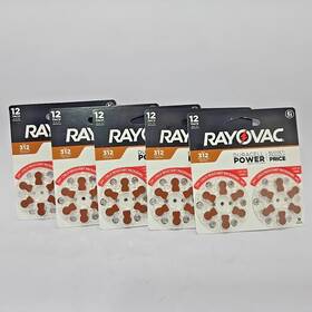 312cr-12rovus Rayovac 012800538089 Hearing Aid Batteries Zinc Air 12ct 1.45v Lot Of 60 New 312cr-12rovus Rayovac 012800538089 Hearing Aid Batteries Zinc Air 12ct 1.45v Lot Of 60 New