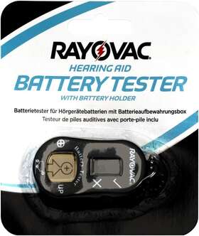 516523 Rayovac Hearing Aid Battery Tester With Holder Usa Seller Brand New