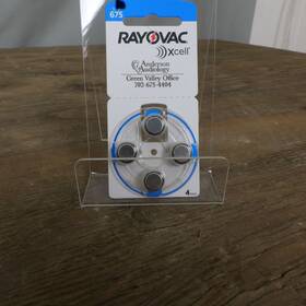 675xcell-4a Rayovac Xcell Hearing Aid Batteries 675 Zinc Air 4 Pack Sealed Multiple Bulk Box