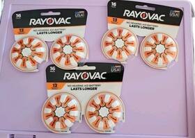 903-905 Rayovac Size 13 Hearing Aid Batteries 64 In Total #903-905 903-905 Rayovac Size 13 Hearing Aid Batteries 64 In Total #903-905