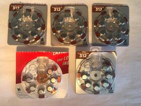Bd12615 Rayovac Ray-o-vac Size 312 Hearing Aid Batteries - Total 36