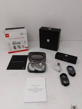 Rca 044476153273 Otc Hearing Aid Rechargeable Behind-the-ear Big Button No App Needed