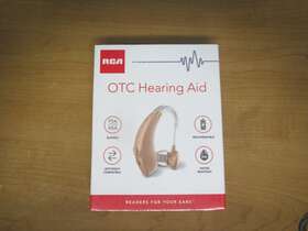 Rsh05bg Rca Otc Hearing Aid - Rechargeable Right Or Left Ear 15-hour Battery Life