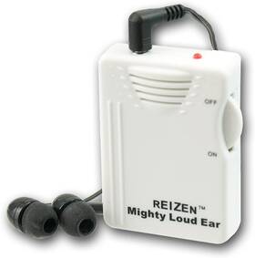 Reizen 313104188124 Mighty Loud Ear 120db Personal Sound Hearing Amplifier Reizen 313104188124 Mighty Loud Ear 120db Personal Sound Hearing Amplifier