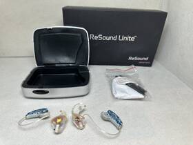 202-lsc042 Resound Ear Piece Hearing Aid Left Right Listening Device Set With Box 202-lsc042 Resound Ear Piece Hearing Aid Left Right Listening Device Set With Box