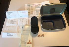 Az30-dp Resound Pair Azure Itc Hearing Aids With Case Free Shipping
