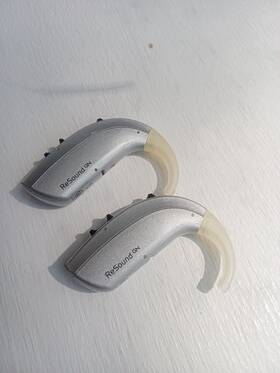 Eq998-dwt Resound Enzo Q9 Bte 675 Baqttery Severe To Profound Hearing Aids