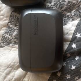 Rv-0801-01 Resound Gn Rechargeable Hearing Aid Charger Case For Gray