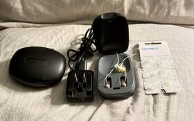 10986197 Rexton M-core Li 20 Ric Hearing Aids Pair With Charging Case And Accessories