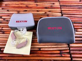 Zr39968 Rexton Calibra 2 Bte Hearing Aids - Pair Left And Right Mint