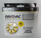 Rv-probatt10 Rayovac Proline Advanced Hearing Aid Batteries Size Pack 12800529179