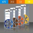 S13 Hearing Batteries Chargers Aid Size Packs Of 4043752164152