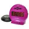 Sa-sbb500ss-p Sonic Alert Bomb Vibrating Alarm Clock Pink 650518101241