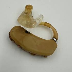 8048 Sears Vintage Hearing Aid Not Tested Missing Battery Cover