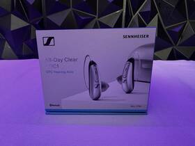 051-5046-ab Sennheiser All-day Clear Bluetooth Otc Hearing Aids - Light Grey