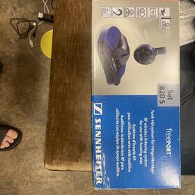 820-s Sennheiser Set Rf Wireless Listening System Hearing Aids Tv Stereo Ireland