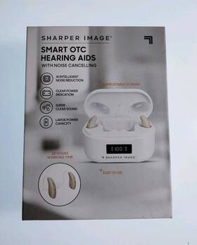 Si-arer-950 Sharper Image #si-arer-950 198018414602 Smart Otc Hearing Aid Noise Cancelling D26at Super Clear Sound C2