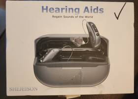 Uf08 Shejeison Hearing Aids With 5 Levels Of Volume. Clear Sound And Easy To Use
