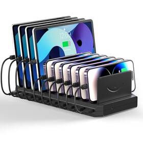 Zetx10u01a Shenzhen Yinghuiyuan Electronics Co Ltd Multi Function Charging Station 10-port Usb Adjustable