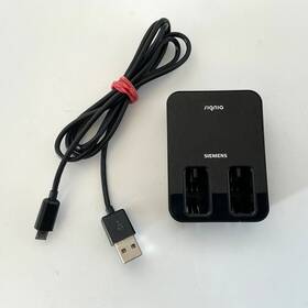 U524191 Siemens 21 Signia Inductive Hearing Aid Charger With Usb Charging Cable