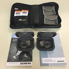 Siemens Pair Of Centra Hearing Aids Only Used Hours Clean