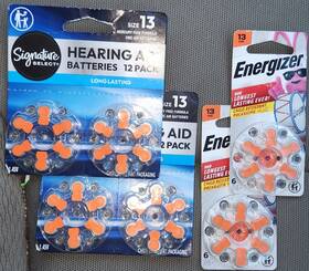 Eg82 Signature Select Energizer And Size 13 Zinc-air Hearing Aid Batteries 12 6 Pack