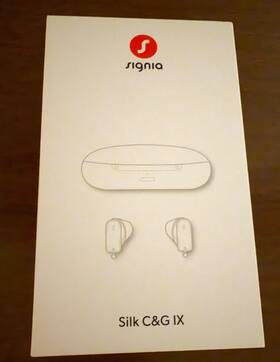 21025765 Signia Silk5 Ix Rechargeable Hearing Aids Pair Charger And Programming Inc