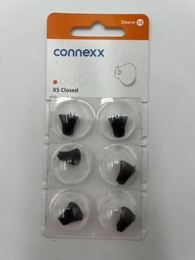 B87453150-3424 Signia 714880107500 New Connexx Sx Sleeve 3.0 Closed Six Sleeves Hearing Aid Tips