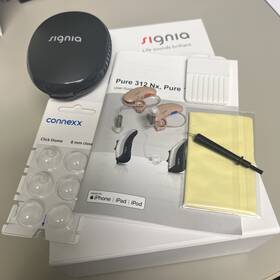 Pure7nx312 Signia Pure 312 Nx1 Hearing Aids Battery 8mm Domes Wax Filters Ric Pure7nx312 Signia Pure 312 Nx1 Hearing Aids Battery 8mm Domes Wax Filters Ric