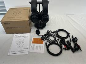 Sm-829d2 Simolio 2.4 Ghz Digital Wireless Tv 2 Headset For Hearing Impaired