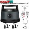 Sm-621d Simolio Digital Assisted Hearing Amplifier Wireless Tv Speaker With Optical