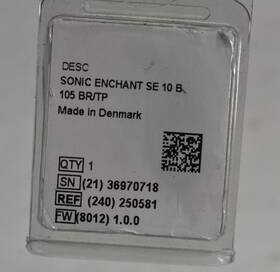 250581 Sonic Enchange Se 10 B 105 Br/tp Hearing Aid 240 Single Unit New