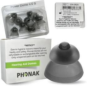 Sonova 313030526502 Phonak Power 4.0 Dome Small 0.39 Inch 10mm 10 Domes Genuine Oem Switzerland R