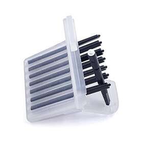 Soroya 759687419550 40-pcs 1mm Phonak Hearing Aid Ear Wax Guard Filters Cleaning Tool Accessories