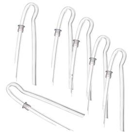 0703024-001 Soundlink 12pcs Preformed Bte Earmold Hearing Aid Tubes 3.5 Od 2mm Id With Tube Lock