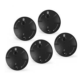Soundlink 742404430136 Hearing Aid Wax Guards Cerushield Disk For Phonak 5 Packs / 40 Filters Black