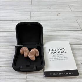 01-14-491404 Starkey Hearing Aids Ite Tested And Working