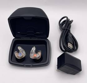 01-21-151469 Starkey Livio Edge Ai 2400 Ite Bluetooth Rechargeable Hearing Aids Tested